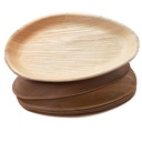 10'' Palm Leaf Plate Plates 10x6 Inch Oval - 10  pcs