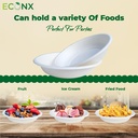 100 pcs Disposable Paper Bowls 24oz Eco-Friendly Sugarcane