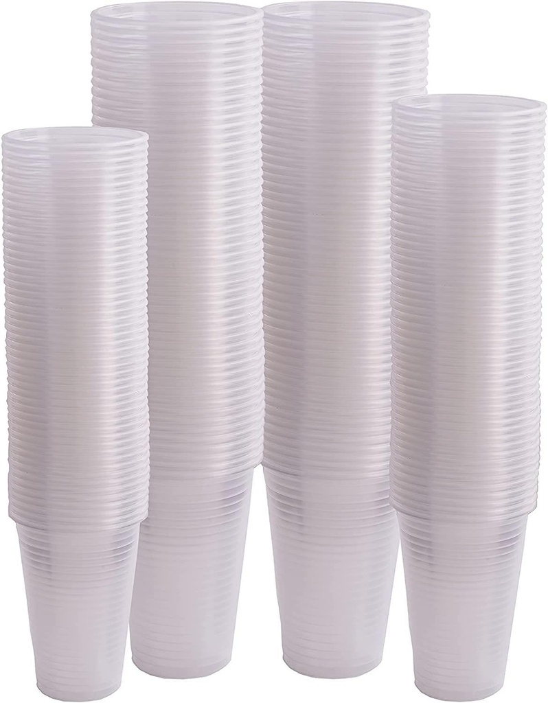 1000PK Plastic Disposable Drink Cups 100 x 7 Ounce/180 Millilitre Cups
