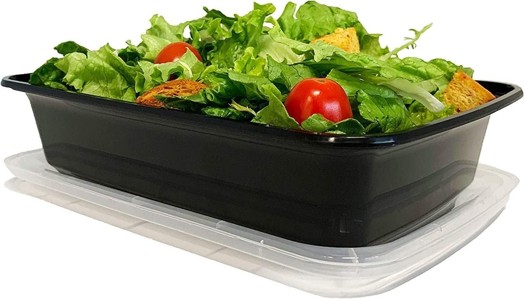 1 Compartment Meal Prep Containers 32oz Pack of 50