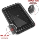 1 Compartment Meal Prep Containers 38oz Pack of 50