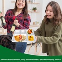 100 X BAGASSE 5 Compartment FOOD PLAT TRAY - 27 X 22CM