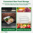 100 x HRD Foil Food Container No.2 470ml/16oz Pack of 100