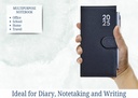 2025 Week To View Premium Padded Slim Pocket Diary Stud Close Diary With Pen