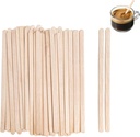 1000 WODDEN COFFE STIRRERS 140x5mm (5.5'')