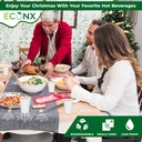 1000Pack 8oz Single wall cold hot drink cup white