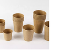 1000 pcs 12oz Paper Hot Cups Disposable Brown Paper Coffee/Cold Drinks Cups