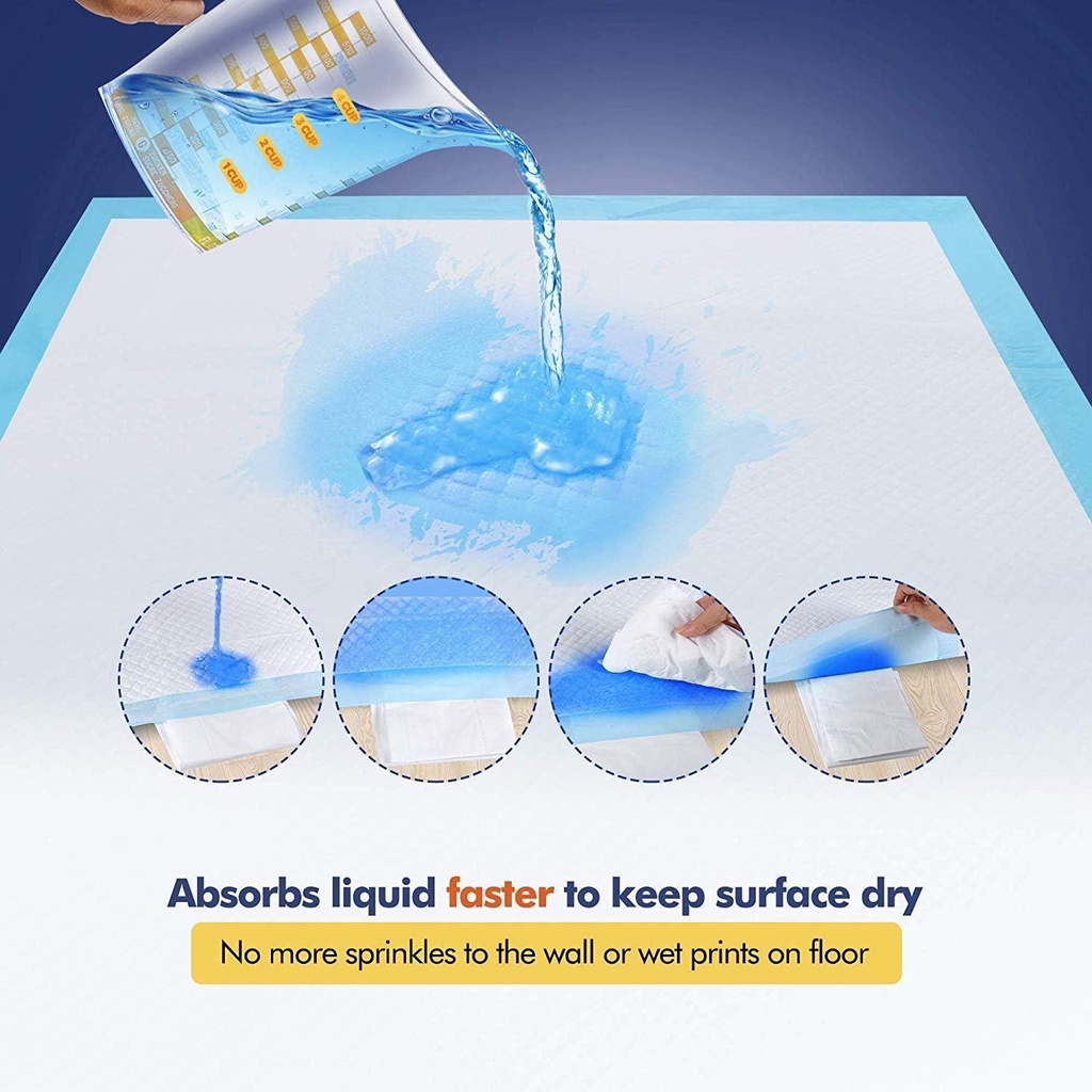 100 X Puppy Training Pads 60 X 60