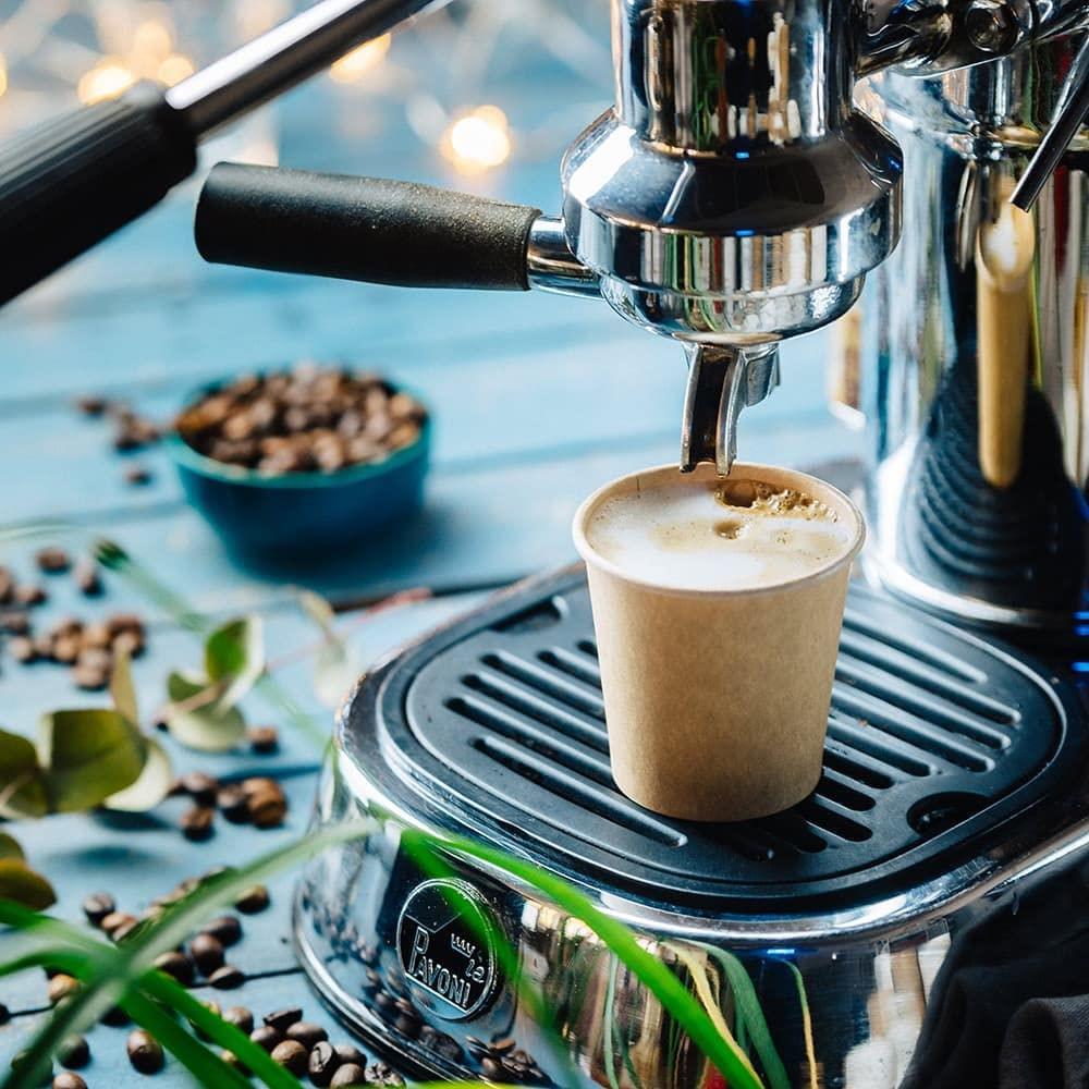 100 pcs 8oz Paper Hot Cups Disposable