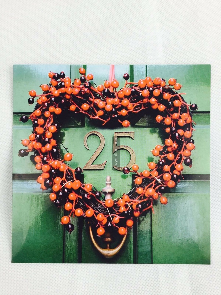 12 x Glossy Christmas  Cards