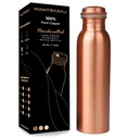 1 Liter Copper Water Bottle - Plain