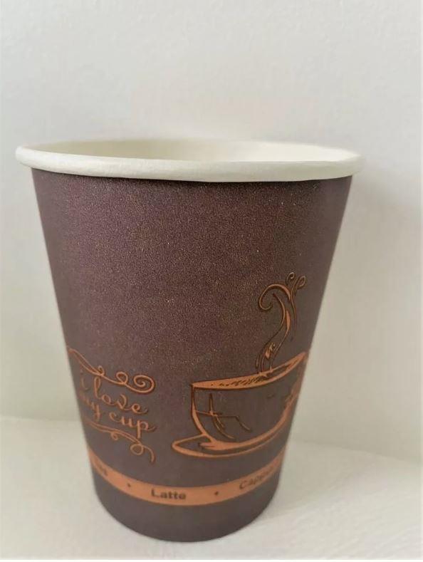 100 x 8oz single wall coffee cup 235ml