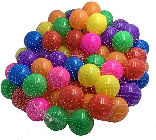 100 pcs of 6 cm Coloured Balls