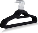 10 PK Velvet  Hangers Set  Packed