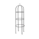 1.9M Easy Obelisk Black Garden Metal Obelisk Trellis
