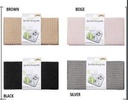 2PK DISH DRYING MAT Microfibre material -  47x42 cm X 1 Random