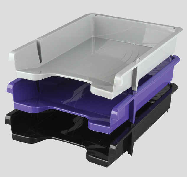 1 X SINGLE TREY - A4 Stackable Letter Trays