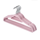 10 PK VELVET HANGER BABY PINK