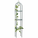1.9M GARDEN OBELISK STEEL OUTDOOR ROSe