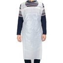 100 x Emergency Disposable Aprons One Size 20 Micron  (Pack OF 100)